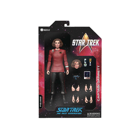 Star Trek The Next Gen Yesterdays Enterprise Cpt Garrett Action Figure
