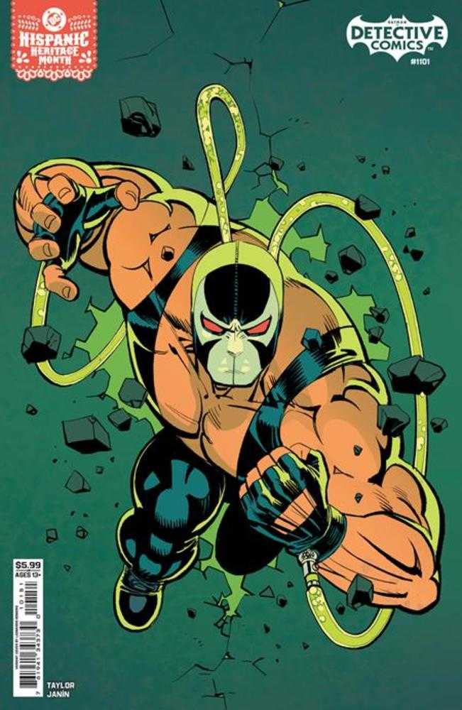 Detective Comics #1101 Cover D Leonardo Romero Hispanic Heritage Month Bane Card Stock Variant