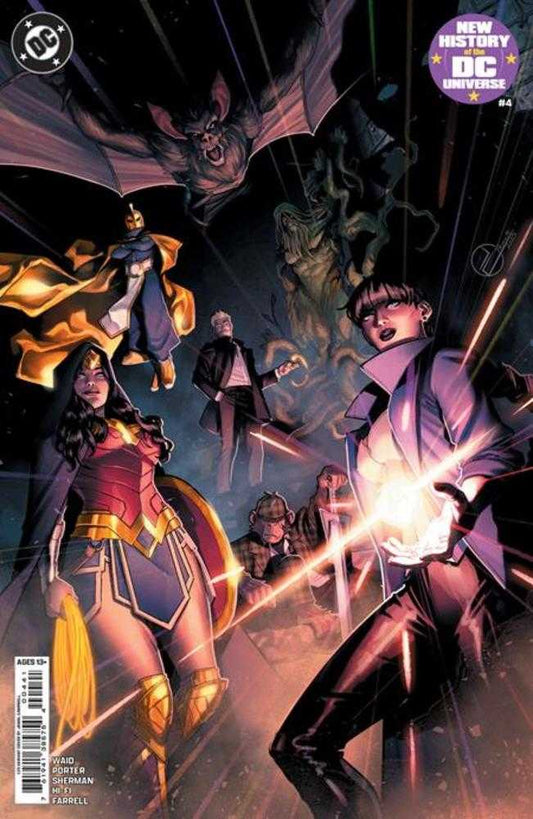 New History Of The DC Universe (2025) #4 (of 4) Cover G Jamal Campbell 1:25 Variant