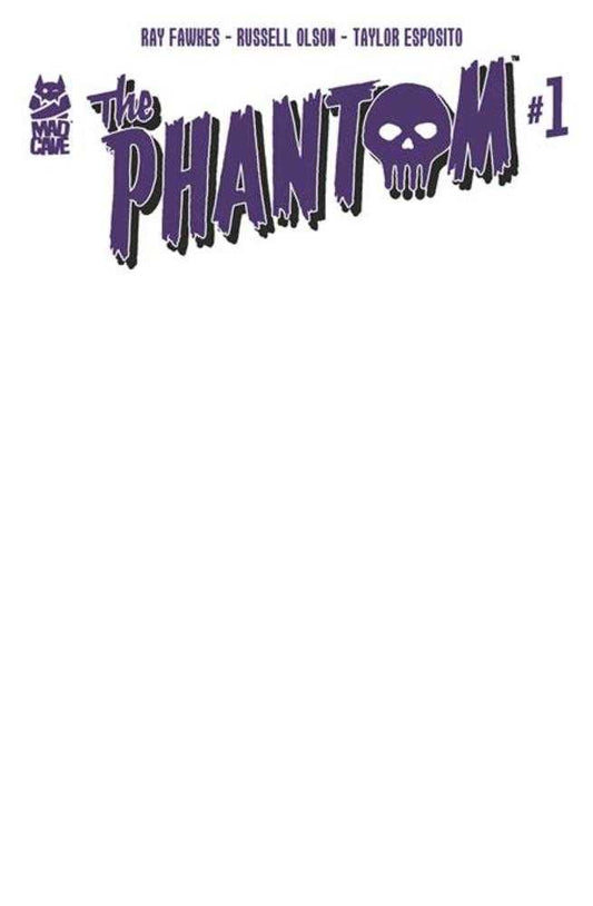 Phantom #1 Cover F Blank Variant