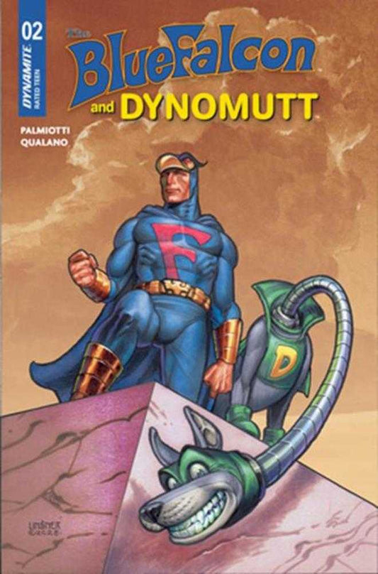 Blue Falcon & Dynomutt #2 Cover C Joseph Michael Linsner Variant