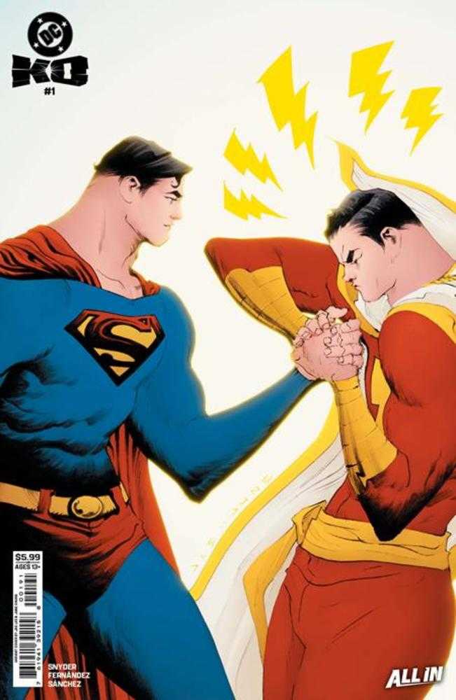 DC K.O. #1 (Of 5) Cover E Jae Lee Card Stock Variant