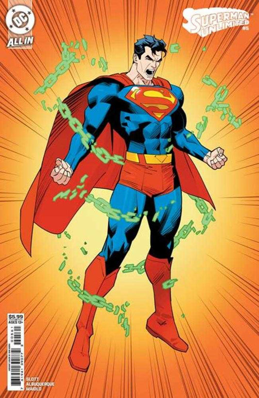 Superman Unlimited #5 Cover F Dan Mora Corner Box Card Stock Variant