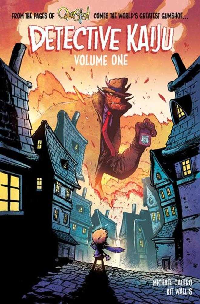 Detective Kaiju Vol 01 TPB Cover A Kit Wallis