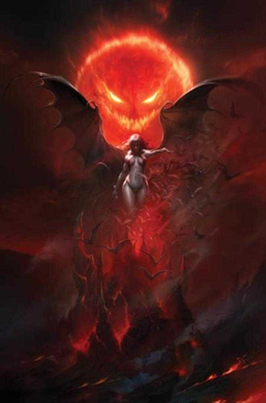 Vampirella Armageddon #5 Cover E Francesco Mattina Metal Full Art Variant