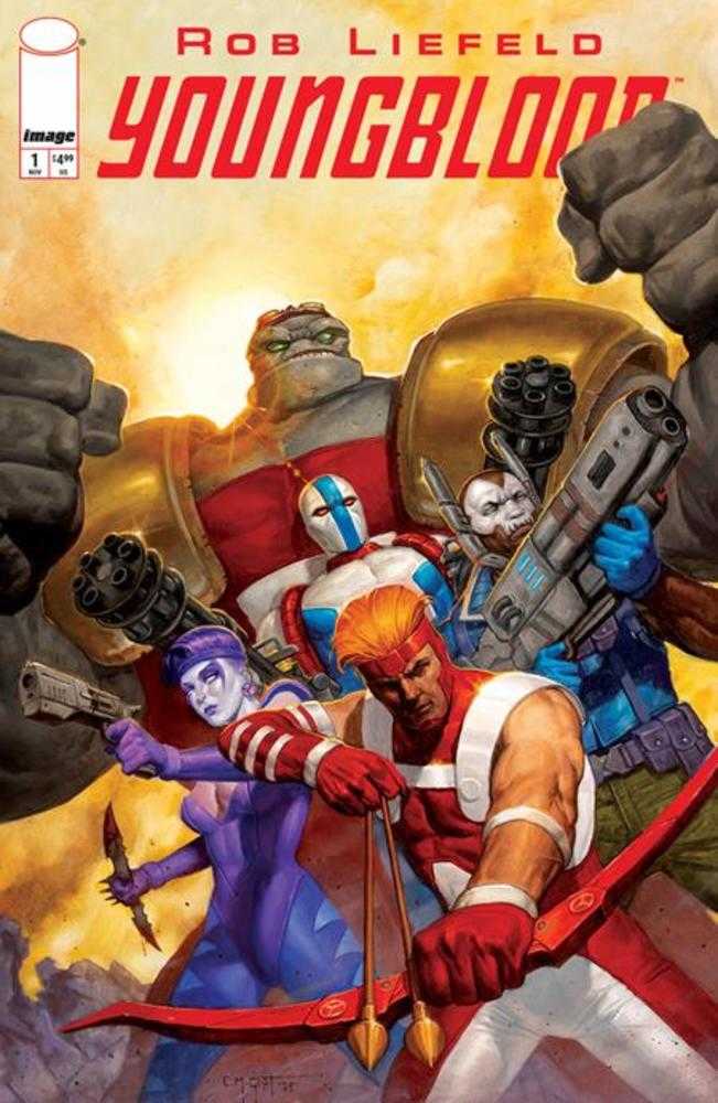 Youngblood #1 (2025) Cover I E.M. Gist 1:50 Variant