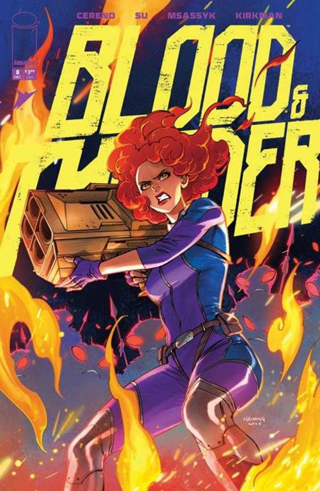 Blood & Thunder #8 Cover C Haining 1:10 Variant (Mature)