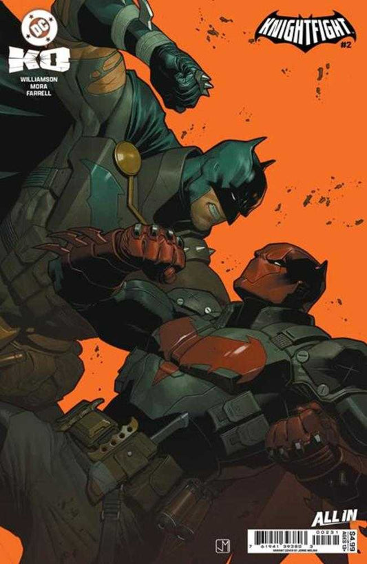 DC K.O. Knightfight #2 (Of 4) Cover C Jorge Molina Card Stock Variant