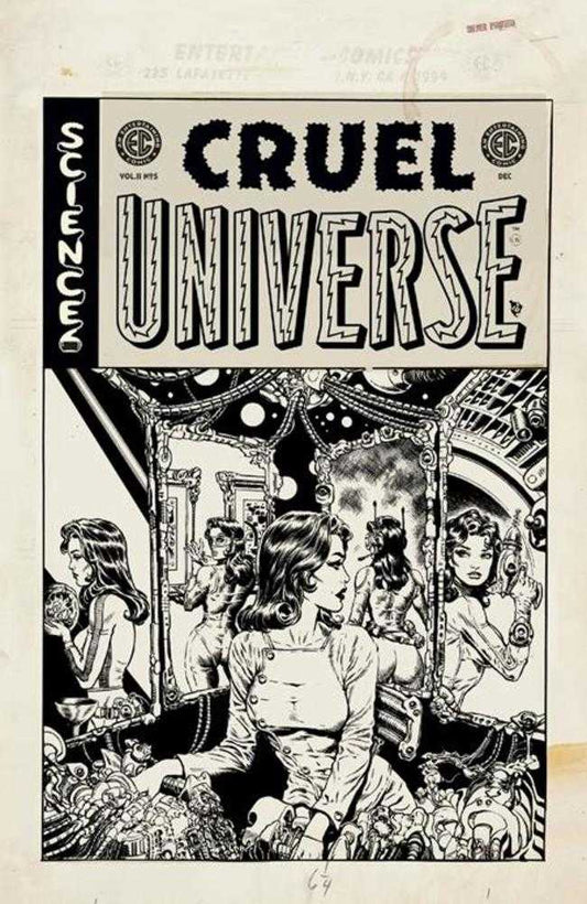 EC Cruel Universe 2 (2025) #5 Cover D Liam Sharp B&W Artist Edition 1:20 Variant