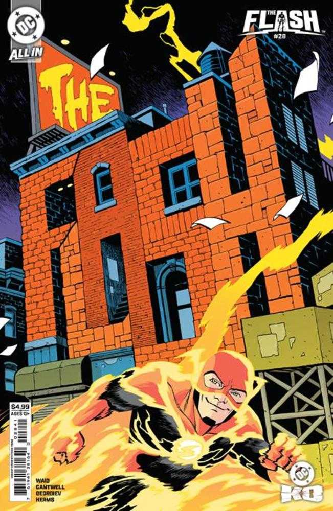 Flash #28 Cover D Ethan Young Card Stock Variant (DC K.O.)