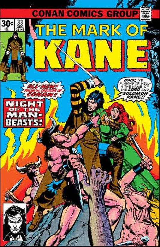 Solomon Kane The Original Comics Omnibus Vol 01 HC Direct Market Edition Cover (Mature)