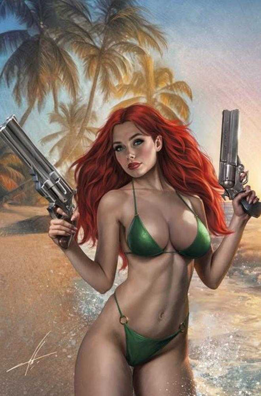 Heat Seeker Exposed A Gun Honey Series #4 (Of 4) Cover K Carla Cohen Full Art Variant (Mature)