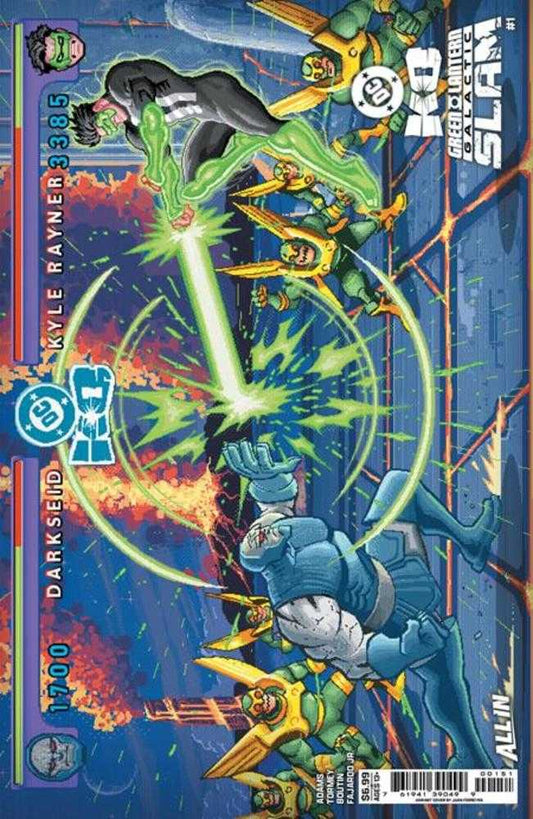 DC K.O. Green Lantern Galactic Slam #1 (One Shot) Cover E Juan Ferreyra Wraparound Card Stock Variant (Copy)