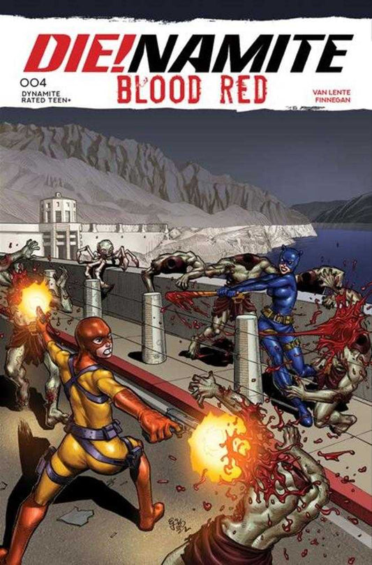 Dienamite Blood Red #4 Cover A Ej Su