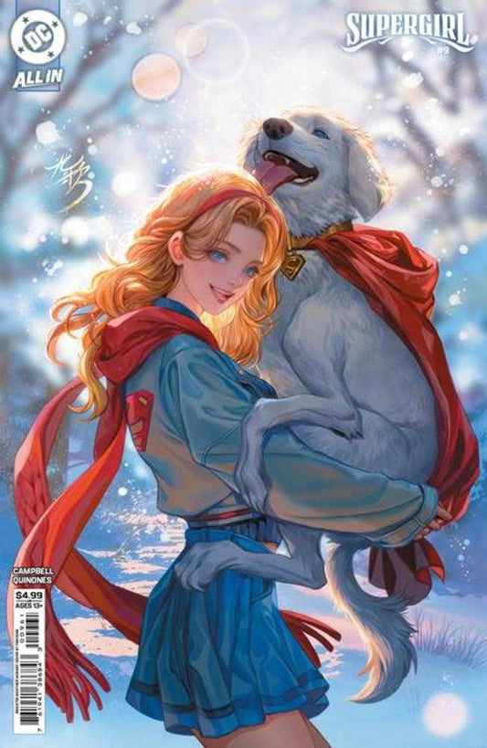 Supergirl #9 Cover E Fan Yang Sweater Weather Card Stock Variant