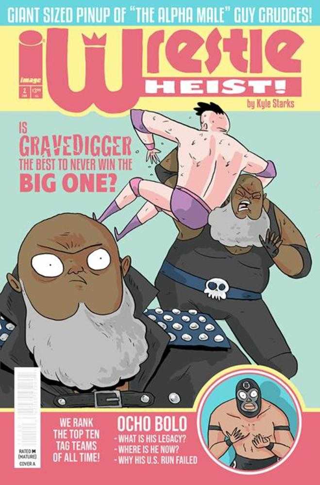 Wrestle Heist #2 (Of 5) Cover A Kyle Starks