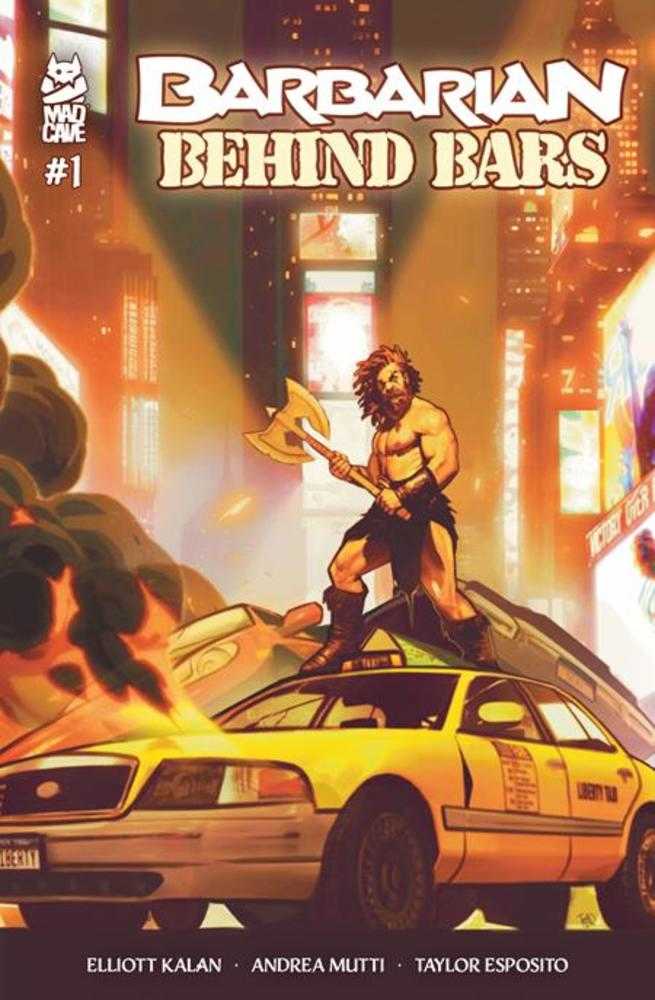 Barbarian Behind Bars #1 (Of 5) Cover A Francesco Tomaselli