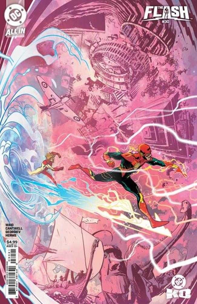 Flash #30 Cover B Ramon Perez Card Stock Variant (DC K.O.)