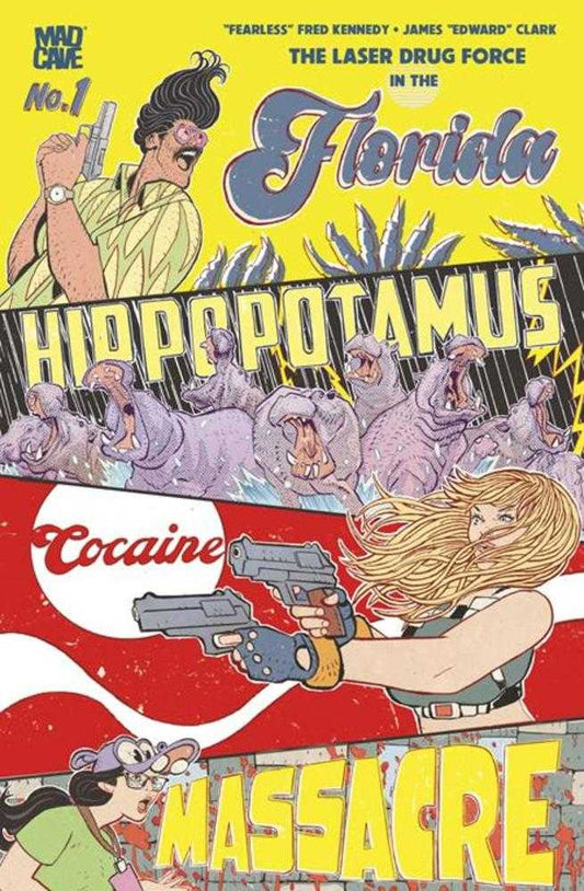 Florida Hippopotamus Cocaine Massacre #1 (Of 4) Cover A James Edward Clark (Mature)