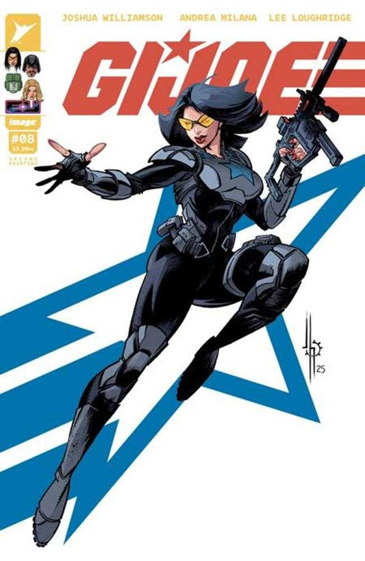 G.I. Joe # 8 (2nd Print) Cover A Jason Howard Lady Jaye Cover