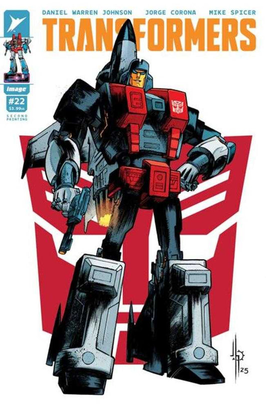 Transformers #22 (2nd Print) Cover B Jason Howard Autobot Variant