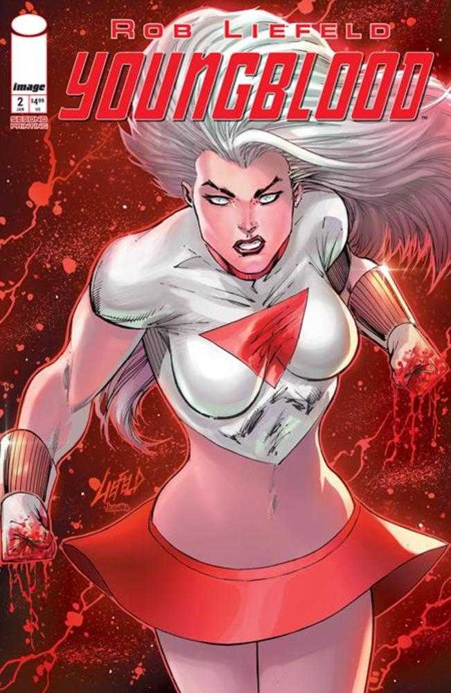 Youngblood (2025) #2 (2nd Print) Cover A Rob Liefeld