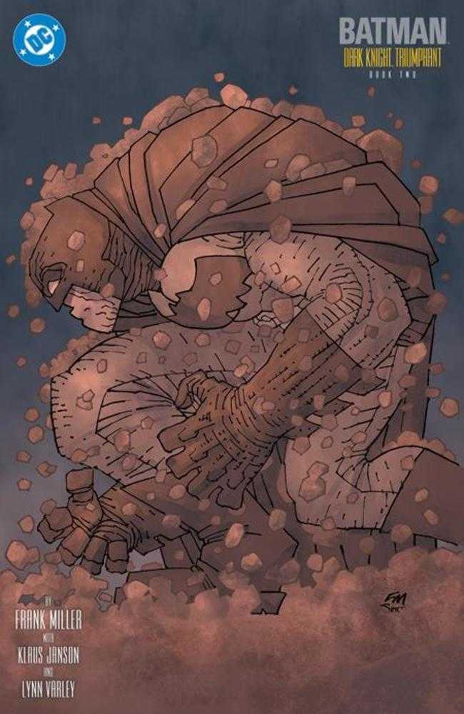 Batman The Dark Knight Returns #2 (Of 4) Facsimile Edition Cover C Frank Miller Card Stock Variant
