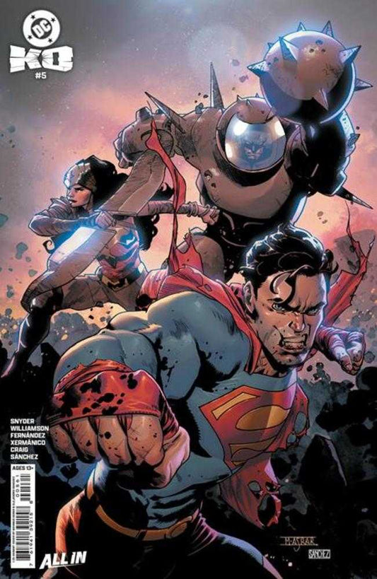 DC K.O. (2025) #5 (of 5) Cover K Mahmud Asrar 1:25 Variant