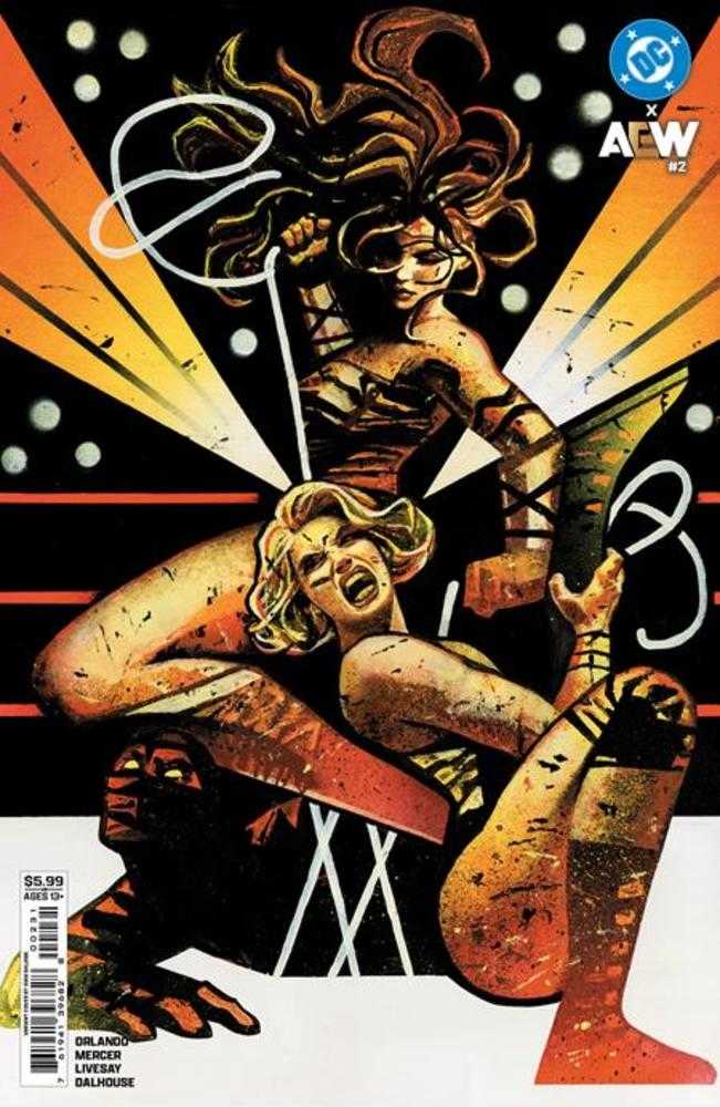 DC X Aew #2 (Of 2) Cover C Gian Galang Card Stock Variant