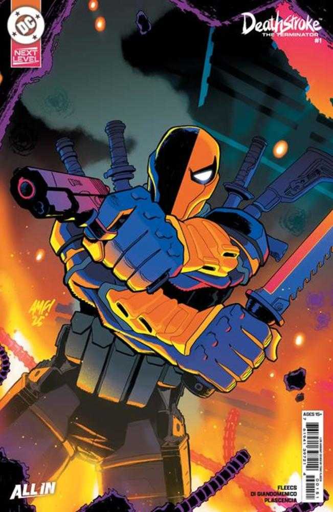 Deathstroke The Terminator #1 Cover G Tony Fleecs 1:25 Variant