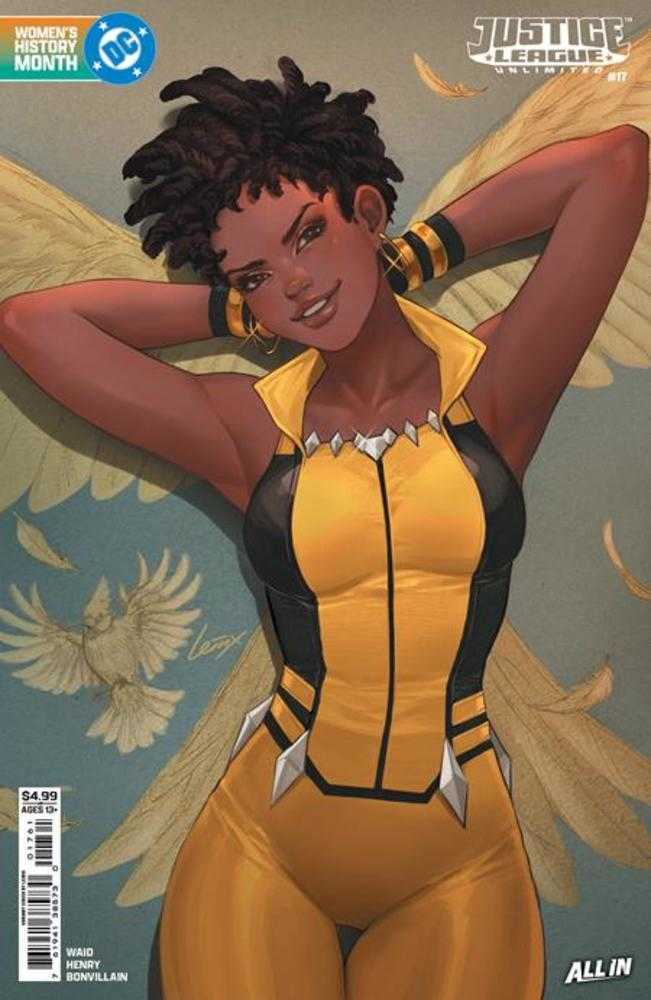 Justice League Unlimited #17 Cover F Lesley Leirix Li International Women’s Day Card Stock Variant