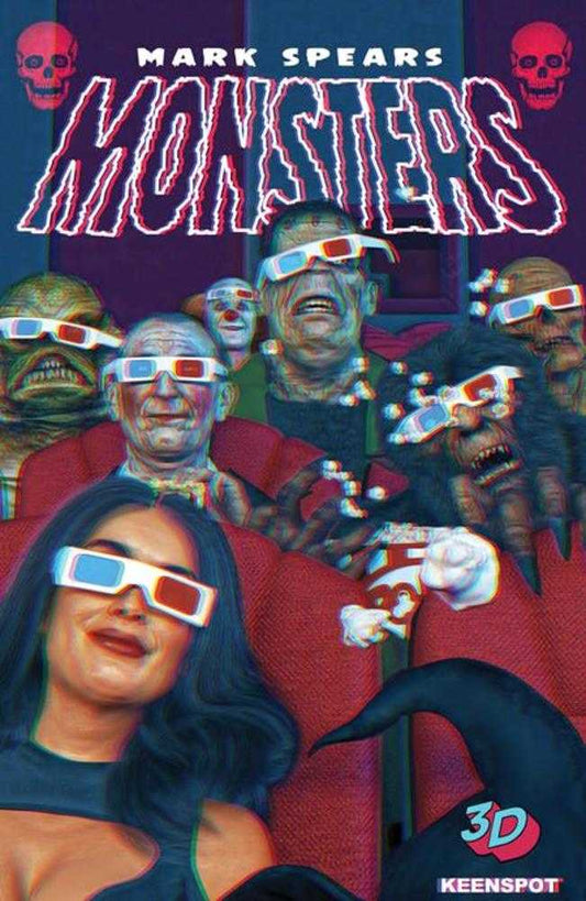 Mark Spears Monsters #9 Cover D Mark Spears Monsters Matinee 3D Variant
