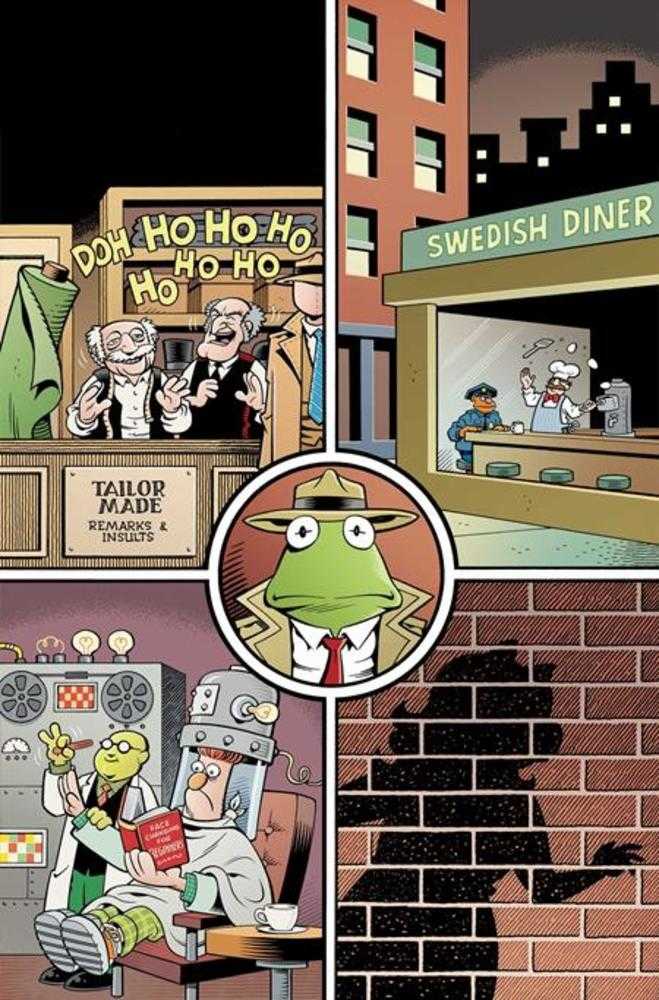 Muppets Noir #2 Cover C Roger Langridge Metal Full Art Cover Variant