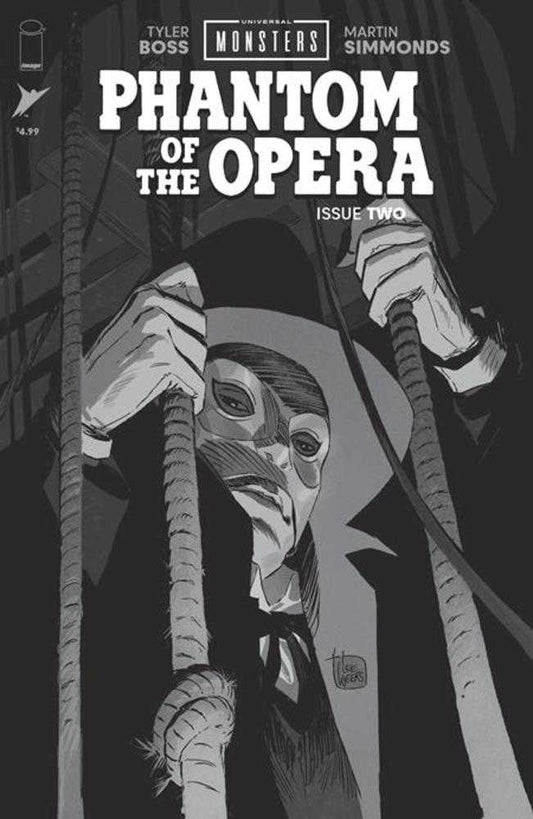 Universal Monsters: Phantom Of The Opera (2026) #2 (of 4) Cover D Lee Weeks 1:25 B&W Classic Horror Variant