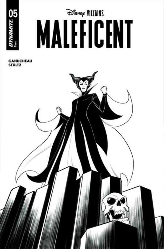 Disney Villains Maleficent #5 Cover I Robert Quinn Line Art 1:5 Variant