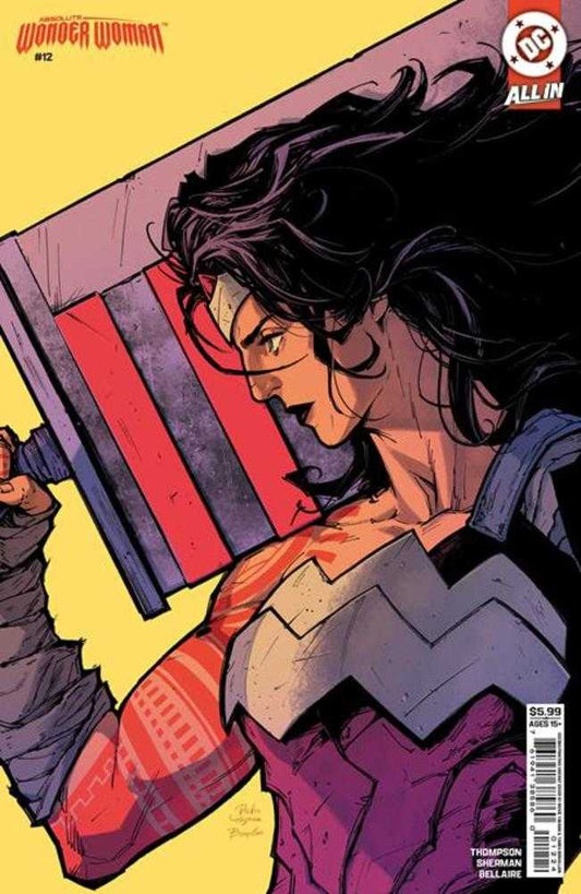 Absolute Wonder Woman #12 (2nd Print) Cover B Rickie Yagawa Card Stock Variant