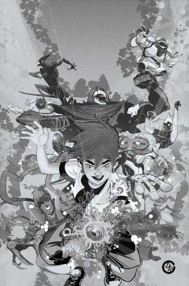 Ben 10 #1 Cover M Duncan Rouleau Line Art 1:20 Virgin Variant