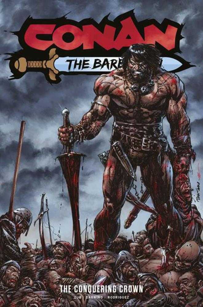 Conan The Barbarian Vol 07: The Conquering Crown TPB Direct Market Edition Cover (Mature)