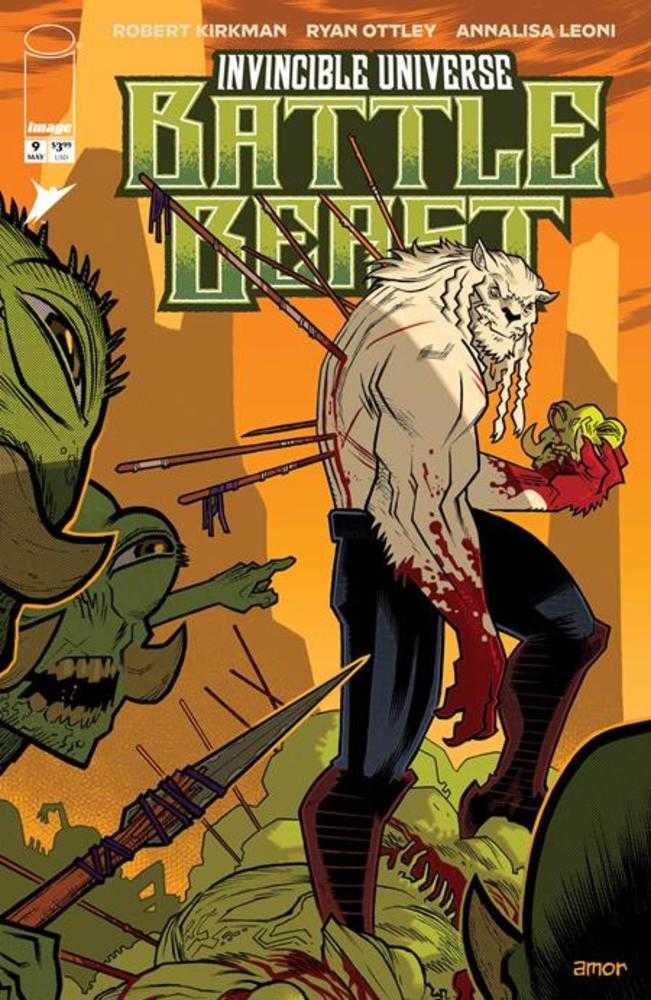 Invincible Universe Battle Beast #9 Cover F John Amor 1:100 Variant