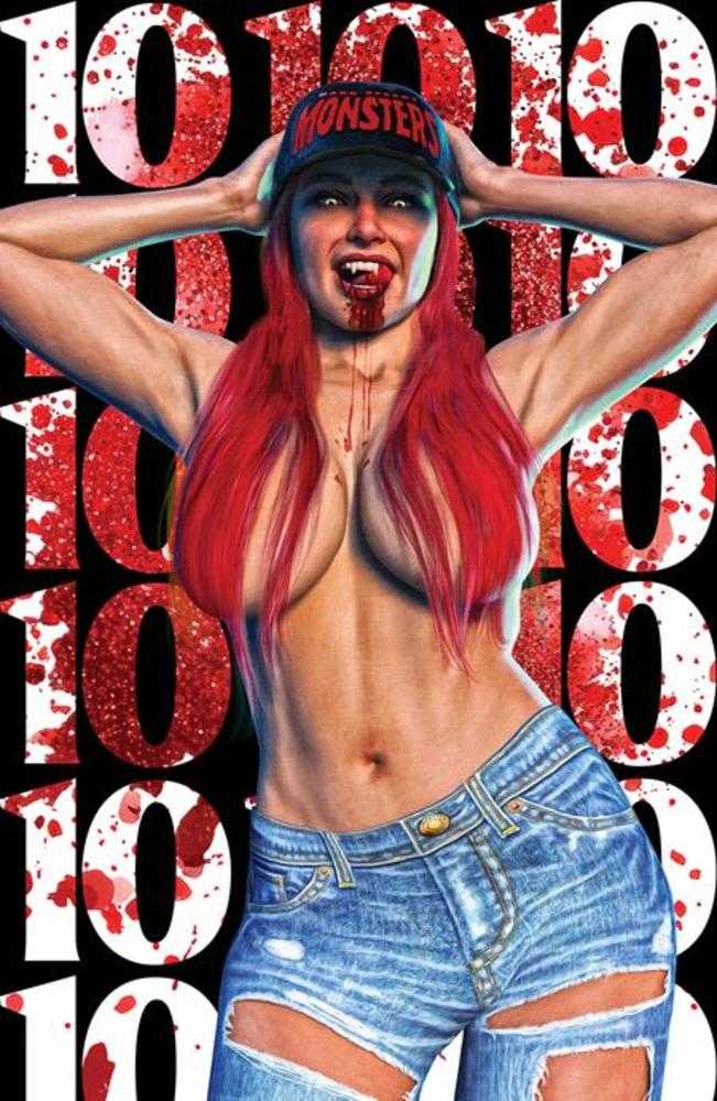 Mark Spears Monsters #10 Cover F Mark Spears Fangirl Spot Foil 1:50 Variant