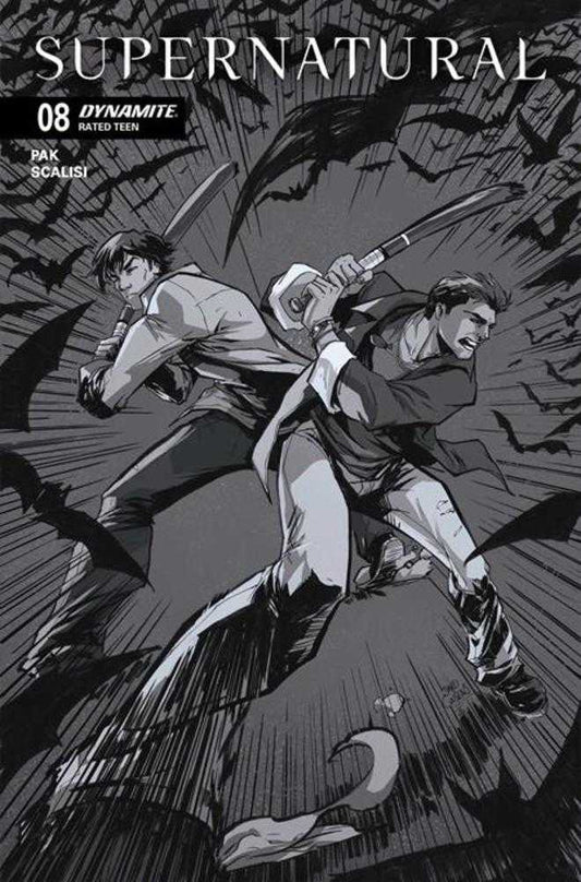 Supernatural #8 Cover G David Cousens 1:10 Line Art Variant