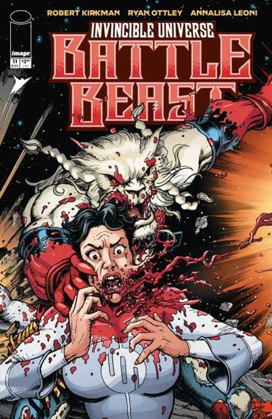 Invincible Universe Battle Beast #11 Cover C Chris Burnham & Brian Reber Connecting 1:10 Variant
