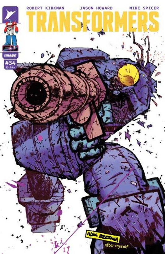 Transformers #34 Cover E Alec Bezzina 1:50 Variant
