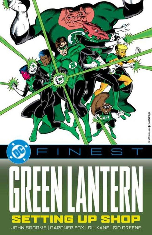 DC Finest Green Lantern: Setting Up Shop TPB