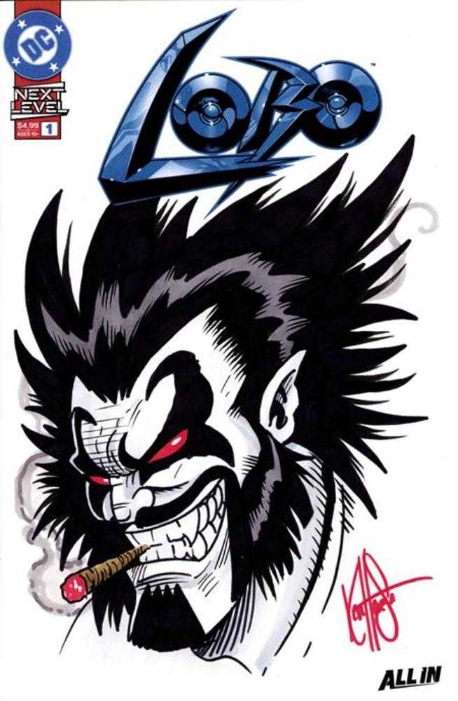 Df Lobo #1 Signed And Remarked By Ken Haeser