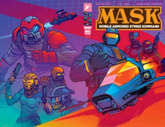 Mask #1 (2nd Print) Cover B Pye Parr Wraparound Variant