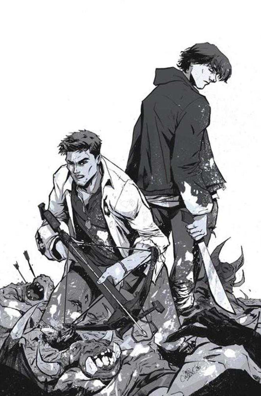 Supernatural #9 Cover L David Cousens Line Art 1:5 VirginVariant