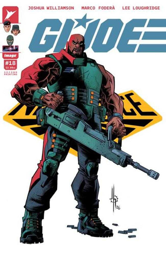 G.I. Joe #18 (2nd Print) Cover A Jason Howard
