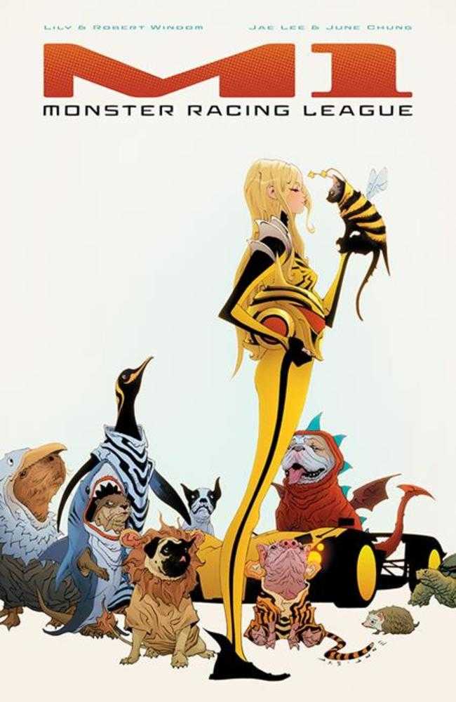 M1 Monster Racing League Vol 01 TPB Direct Market Exclusive Jae Lee Cover