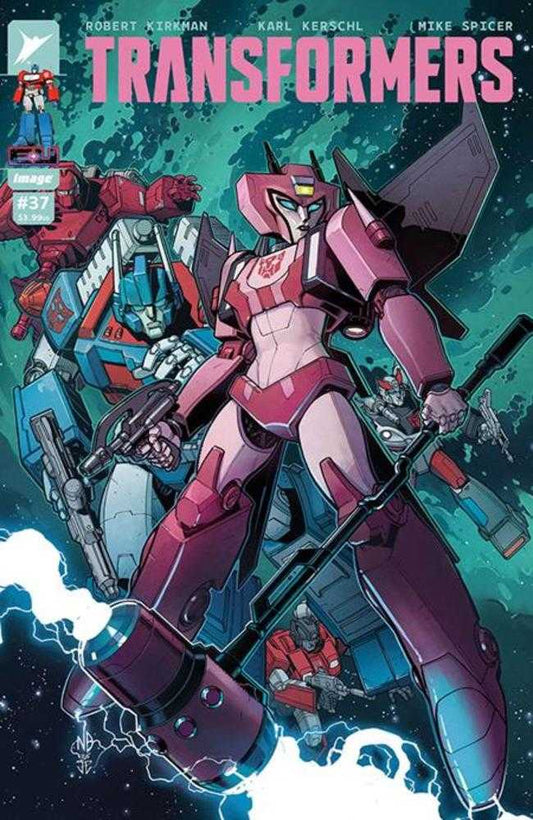 Transformers #37 Cover D Nick Bradshaw & Jim Charalampidis 1:25 Variant